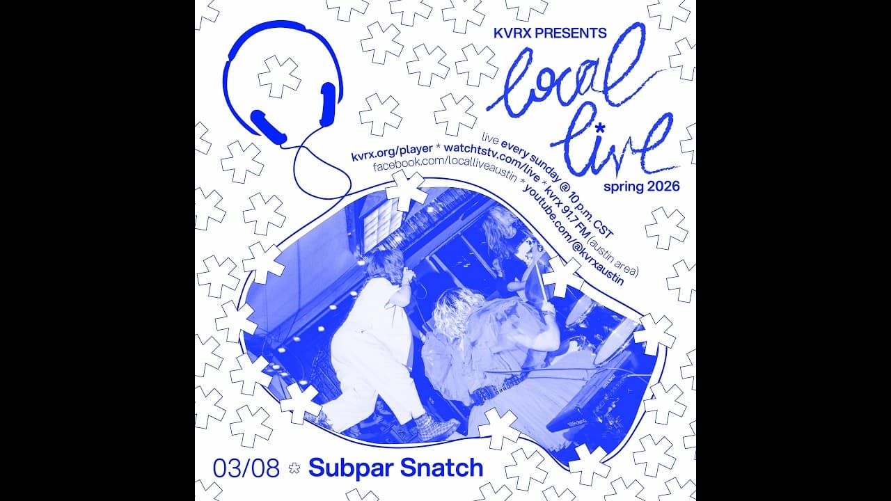 Subpar Snatch (Local Live @ KVRX 91.7FM)